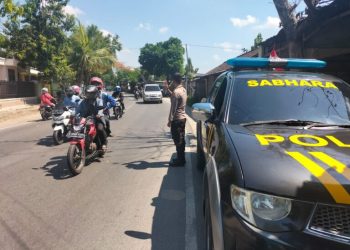 Kapolsek Trucuk AKP Supriyono memerintahkan Petugas jaga siang untuk melaksanakan Patroli di siang hari