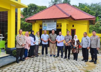 Tim Pusat Penelitian dan Pengembangan (Puslitbang) Mabes Polri melaksanakan kunjungan kerja Polres Bangka Barat