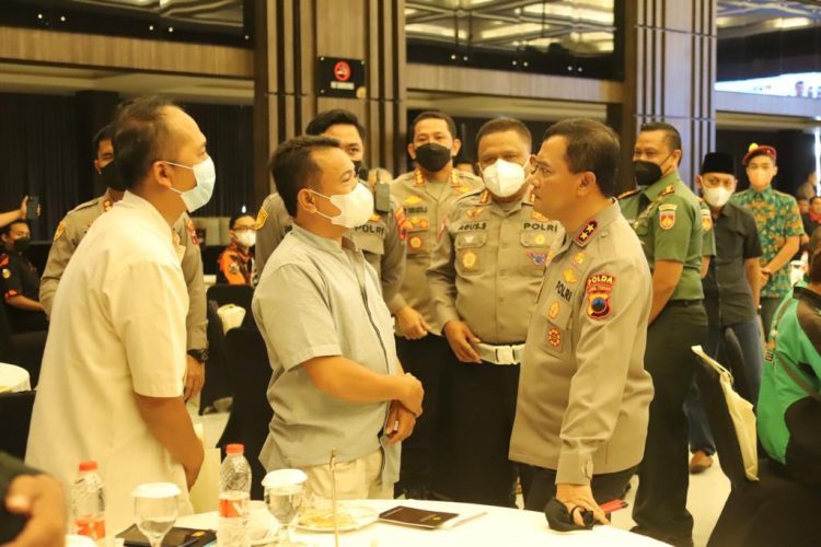 Polda Jateng menyelenggarakan serangkaian focus group discussion (FGD) yang dilaksanakan di sejumlah kota