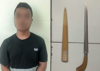 Tim Resmob Polres Bitung bersama Polsek Matuari mengungkap dengan cepat kasus penikaman di kompleks Pasar Girian, Kota Bitung