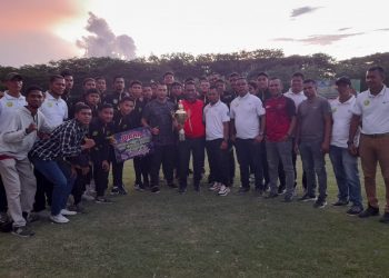 Tim sepak bola Al-Azhar FC Binaan dari Kodim 0103/Aut mewakili Korem 011/LW berhasil menjuarai Liga santri tingkat Kodam IM