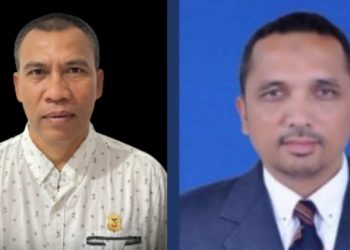 BUKHARI Ketua Lembaga Investigasi Negara (LIN) Aceh dan Drs. Reza Fahlevi, M.S.i.
