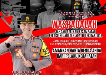 Polres Bangka Barat membuat imbauan di Media Sosial media Masa, Radio dan Sarana Publikasi melalui Awak Media atau Wartawan