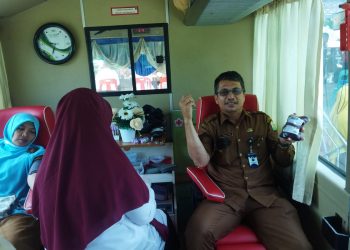 Cabang Dinas Pendidikan (Cabdisdik) wilayah Kota Lhokseumawe bekerjasama dengan Unit Transfusi Darah (UTD) PMI setempat berhasil mengumpulkan 53 kantong darah