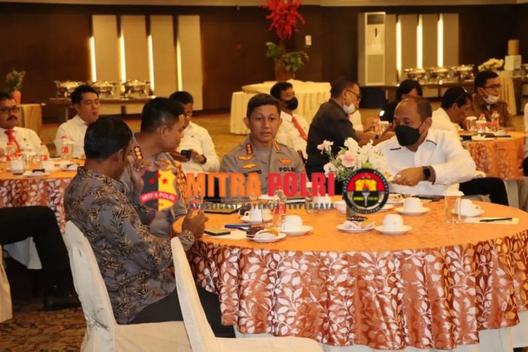 Kapolrestabes Medan Kombes Pol Valentino Alfa Tatareda menghadiri dialog publik RUU KUHP
