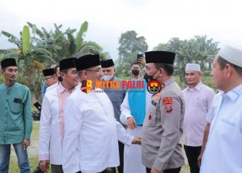 Kapolda Sumut Irjen Pol. Drs. R.Z Panca Putra S. M.Si berkunjung ke Pesantren Tahfizul Qur'an Jabal Noor Deliserdang