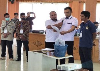 Pemerintah Kabupaten Ogan Komering Ilir menggelar perhitungan rekapitulasi jumlah suara ke empat calon Kepala Desa Pedamaran 6