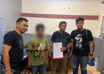 Pelaku pembunuhan SS, (34) warga Dusun Rawang, Nagori Purba Tua Baru, Kecamatan Silimakuta, Kabupaten Simalungun, Sumut