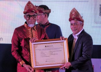 Acara penutupan Klinik Kekayaan Intelektual Bergerak atau Mobile Intellectual Property Clinic (MIC) Sumsel di Hotel Novotel Palembang