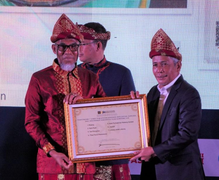 Acara penutupan Klinik Kekayaan Intelektual Bergerak atau Mobile Intellectual Property Clinic (MIC) Sumsel di Hotel Novotel Palembang
