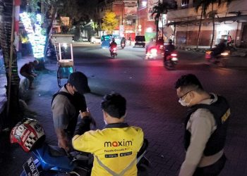 Satuan Samapta Unit Turjawali Polresta Manado dalam rangka memelihara keamanan dan ketertiban agar tetap aman dan kondusif
