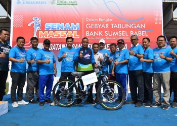 Meningkatkan kembali produk tabungan unggulan Bank Sumsel Babel (BSB) serta memperingati Hari Olahraga Nasional (Haornas)