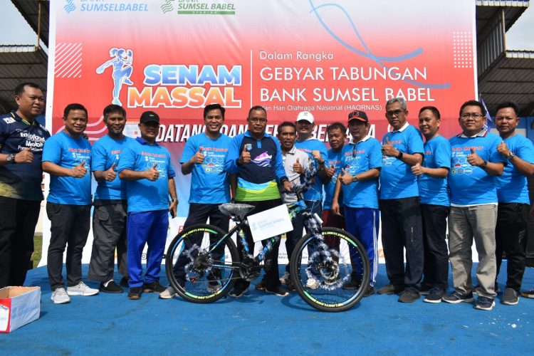 Meningkatkan kembali produk tabungan unggulan Bank Sumsel Babel (BSB) serta memperingati Hari Olahraga Nasional (Haornas)