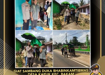 Pelaksanaan sambang duka dilakukan oleh Briptu Erpandi hidayat terhadap salah satu warga binaanya yang bernama Hosiah 44 tahun, meninggal dunia dikarenakan sakit