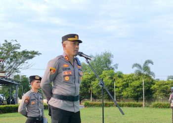 Kapolres Bangka Barat AKBP Catur Prasetiyo S.I.K menghimbau kepada seluruh masyarakat untuk selalu menjaga kamtibmas sebelum pelaksanaan pilkades