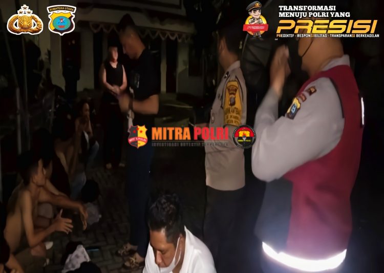 Polsek Medan Baru mengamankan 12 orang pemuda yang diduga hendak melakukan tawuran di Jalan Jamin Ginting tepatnya di AMIK MBP