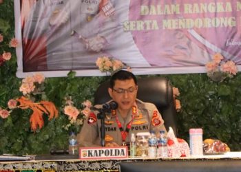 Kapolda Aceh Irjen Pol. Drs. Ahmad Haydar, S. H., M. M, membuka pelaksanaan gelar operasional Polda Aceh Triwulan III Tahun 2022