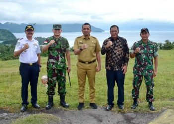 Pj Wali Kota Sabang, Reza Fahlevi meninjau Bandar Udara Internasional Maimun Saleh Sabang