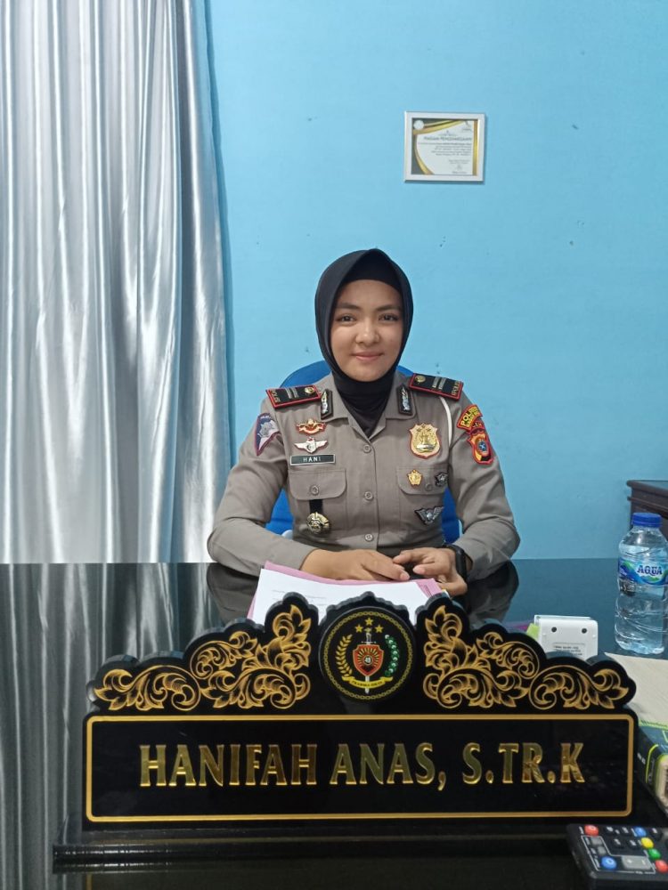 Kasat Lantas Polres Nagan Raya Iptu Hanifah Anas