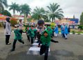 Satlantas Polres Tasikmalaya Kota berikan edukasi disiplin berlalu lintas kepada TK Al Hamid Kawalu bertempat di Mapolres Tasikmalaya Kota