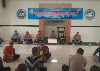 Polres Bangka Barat kembali menggelar Program Pembinaan Rohani dan Mental (Binrohtal)