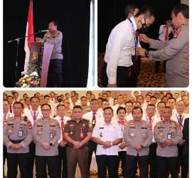 Direktorat Reserse Narkoba Polda Sumsel Gelar Rakernis Fungsi Reserse Narkoba dan Jajaran TA.2022