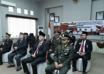 Pelaksanaan Kegiatan Upacara peringatan Hari kesaktian Pancasila tahun 2022 secara Virtual di Kab. Bangka Barat