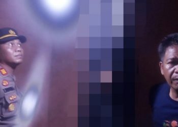 Seorang wanita di temukan meninggal dunia di dalam rumah dalam keadaan gantung diri