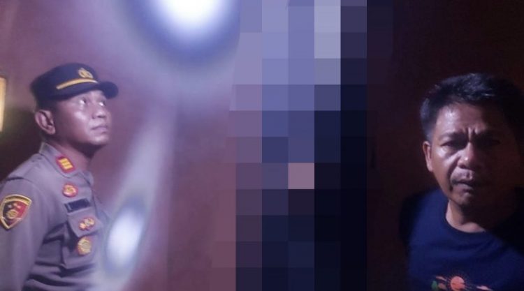Seorang wanita di temukan meninggal dunia di dalam rumah dalam keadaan gantung diri