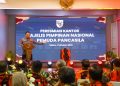 Kapolri Jenderal Listyo Sigit Prabowo menghadiri undangan acara peresmian Kantor Majelis Pimpinan Nasional (MPN) Pemuda Pancasila (PP) di Jalan Teuku Cik Ditiro, Menteng, Jakarta Pusat