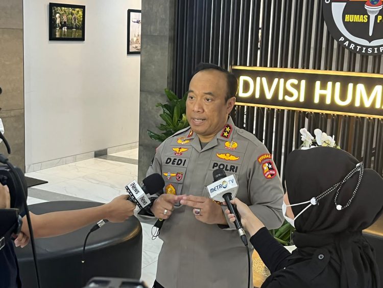 Kepala Divisi Humas Polri Irjen Pol Dedi Prasetyo