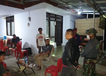 Kegiatan Rutin Yang Ditingkatkan (KRYD) di wilayah hukum Polresta Manado di gelar personil Polsek Pineleng