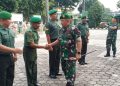 Upacara Korps Raport Kenaikan Pangkat dipimpin oleh Dandim 0505/JT Kolonel Arm Yogo Widiatmoko, S.Sos.,M.Tr (Han)