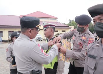 Apel Gelar Pasukan Operasi Zebra Cartenz 2022 Polres Boven Digoel