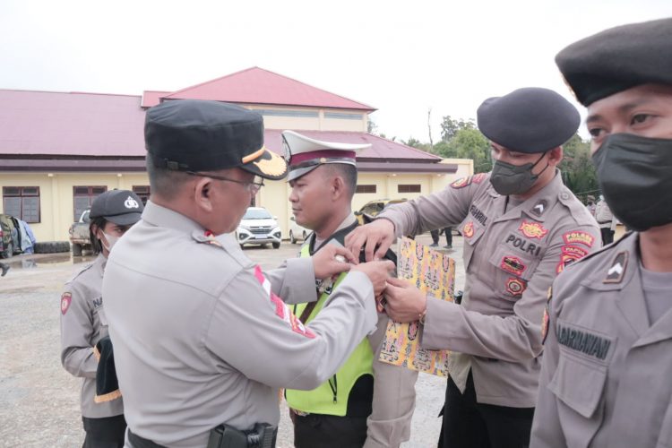 Apel Gelar Pasukan Operasi Zebra Cartenz 2022 Polres Boven Digoel