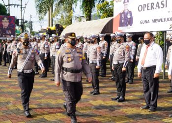 Polres Tasikmalaya Kota Gelar Operasi Zebra Lodaya 2022 yang dilaksanakan serentak oleh seluruh Polres se- Jawa Barat