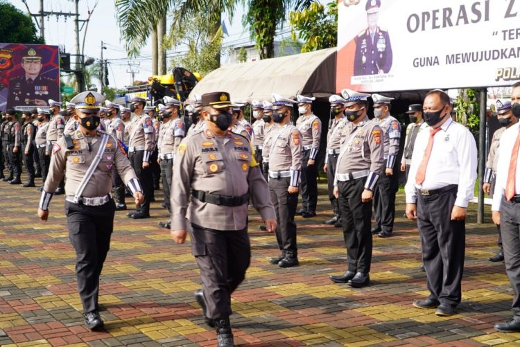 Polres Tasikmalaya Kota Gelar Operasi Zebra Lodaya 2022 yang dilaksanakan serentak oleh seluruh Polres se- Jawa Barat