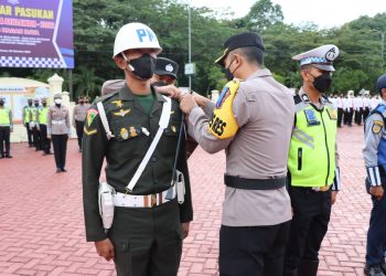 Kapolres Nagan Raya AKBP Setiyawan Eko Prasetiya, S.H.,S.I.K. pimpin apel gelar pasukan Operasi Zebra Seulawah Tahun 2022