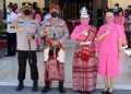 Kepala Kepolisian Daerah Nusa Tenggara Timur (Kapolda NTT) Irjen Pol. Drs. Setyo Budiyanto, SH, MH bersama Ketua Bhayangkari Daerah NTT Ny. Heny Setyobudi melakukan kunjungan kerja ke Markas Kepolisian Resor (Mapolres) Kupang