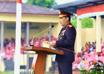 Kapolri Jenderal Listyo Sigit Prabowo memimpin upacara penutupan pendidikan dan pelatihan Perwira Polri Sekolah Inspektur Polisi (SIP) Angkatan ke-51, Resimen Satya Intar Adinata Pratapa