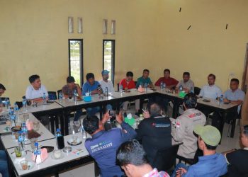 Kasat Narkoba Polres Nagan Raya silaturrahmi dengan para insan pers yang bertugas diwilayah hukum Polres Nagan Raya