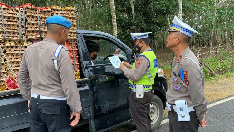 Hari kedua Ops Zebra Menumbing 2022 Satlantas Polres Bangka Barat