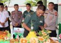 Kodim 0209/LB melaksanakan acara syukuran Dirgahayu TNI ke 77 dengan mengusung tema "TNI Adalah Kita"