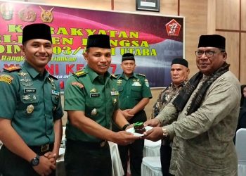 Kodim 0103/Aut Gelar Acara Kenduri Kerakyatan seluruh Elemen Bangsa diwilayah Aceh Utara dan Kota Lhokseumawe, kegiatan tersebut dilaksanakan dalam rangka Memperingati HUT TNI KE 77 TA 2022