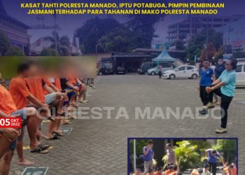 Anggota Sat Tahti berikan pembinaan Jasmani