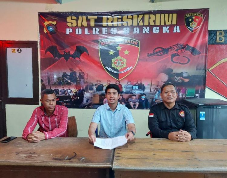 Sat Reskrim Polres Bangka berhasil ungkap kasus Perjudian online jenis Togel terhadap seorang laki laki inisial LO (74), warga Jalan Tanjung Pesona