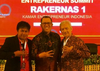 Ketua KEIND Aceh Utara Muhammad Azhar menghadiri Rapat Kerja Nasional I Kamar Entrepreneur Indonesia-KEIND