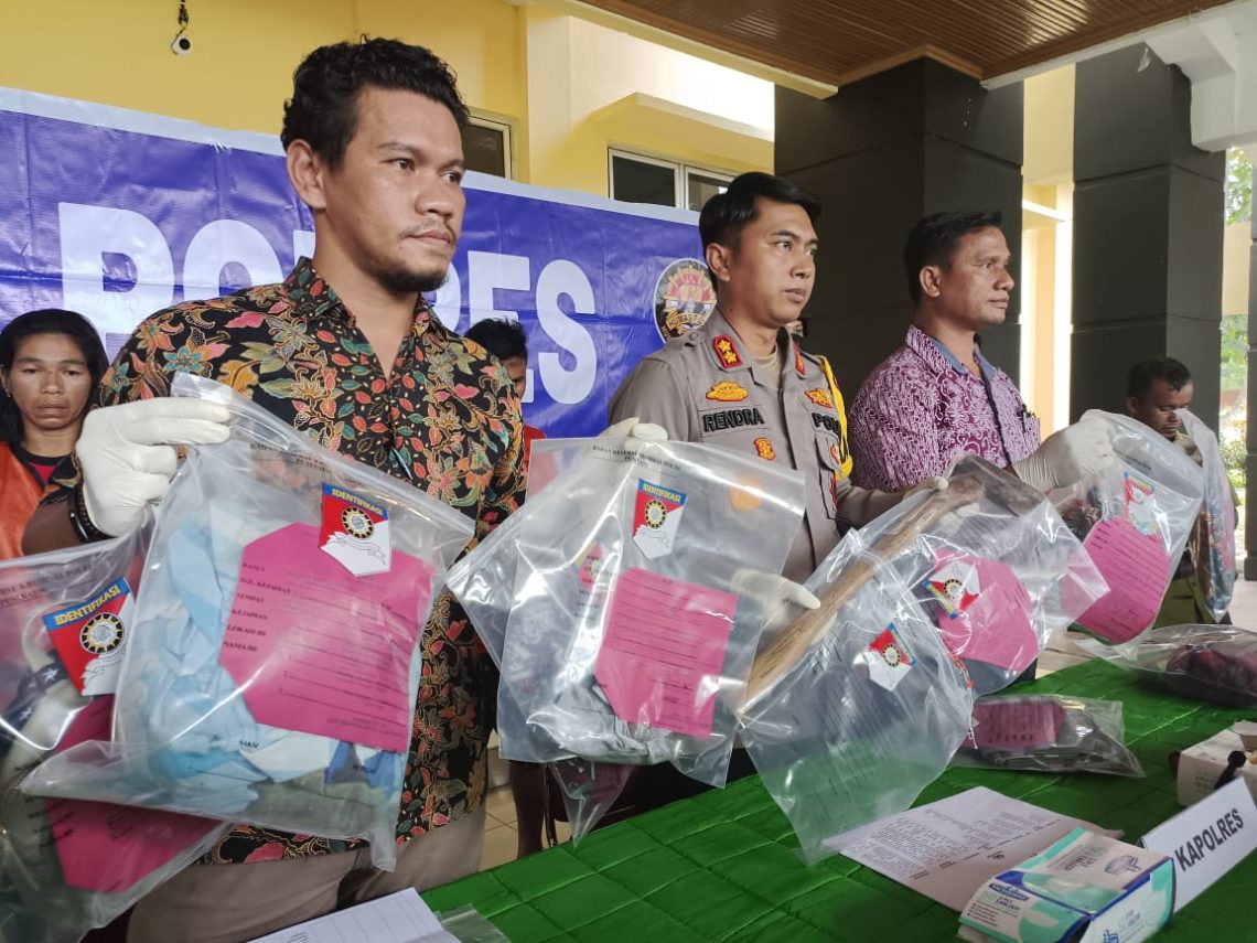 Konferensi Pers Polres Kuansing