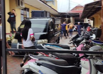Rahmi Mendatangi Panggilan Polisi di Ruang Perlindungan Perempuan dan Anak (PPA) Polres Pematangsiantar