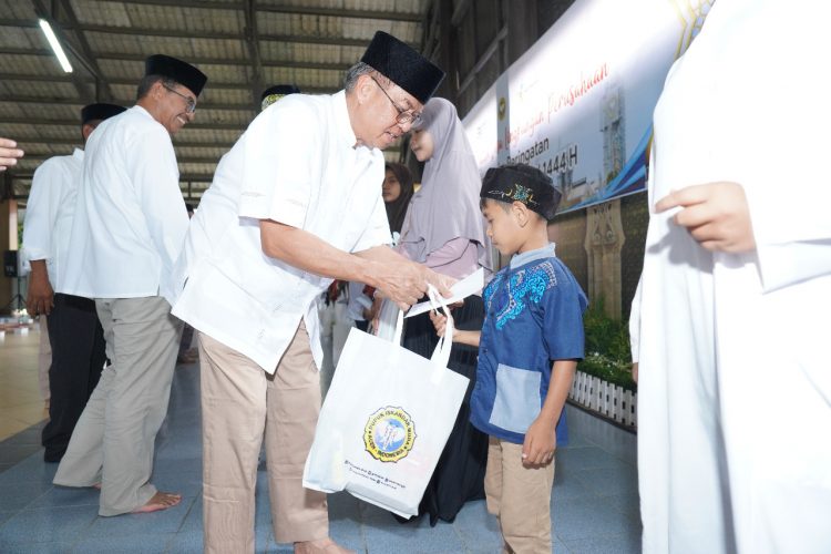 PT Pupuk Iskandar Muda menggelar acara Santunan Anak Yatim Desa Lingkungan Perusahaan yang bertempat di Pendopo PT PIM
